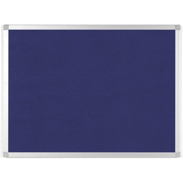 Davenport & Co 36 x 48 in. Ayda Fabric Bulletin Board - Blue DA2656482